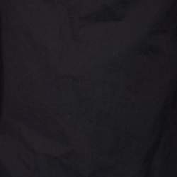 Pre Owned Marni Black Cotton Strap Sleeve Detail Top M