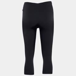 Marni Black Knit Cropped Leggings S