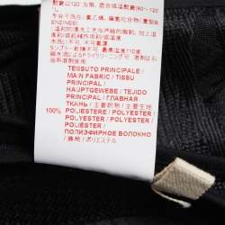 Pre Owned Marni Black Floral Jacquard Midi Skirt M