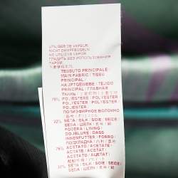 Pre Owned Marni Green  Printed Silk Blend Sleeveless Top S