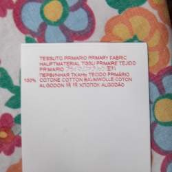 Pre Owned Marni Multicolor Floral Printed Cotton Dress M