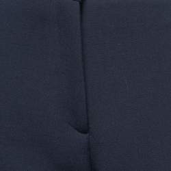 Pre Owned Marni Navy Blue Wool Trousers L