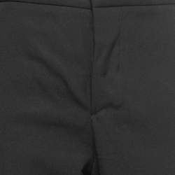 Pre Owned Marni Black Wool Tailored Trousers M