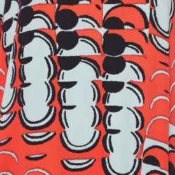 Marni Multicolor Printed Textured Shift Dress S