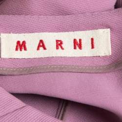 Marni Pink Cotton Mini Skirt M