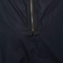 Pre Owned Marni Black Cotton Pleated Detail Mini Skirt M