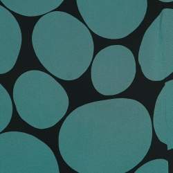 Pre Owned Marni Black/Blue Dotted Silk Neck Tie Long Sleeve Midi Dress M