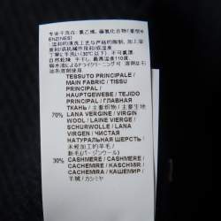 Pre Owned Marni Black Colorblock Wool & Cashmere Knit Sweater S