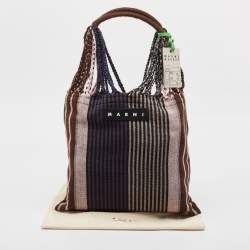 MARNI Multicolour Fabric Market Hammock Bag