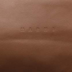 Marni Brown Leather Tote