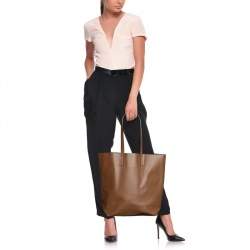Marni Brown Leather Tote