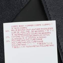 Pre Owned Marni Navy Blue Leather Flap Clutch