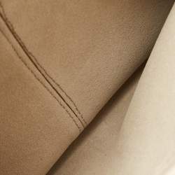 Marni Cream Leather Toggle Shoulder Bag