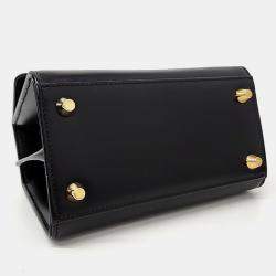 Marni Black Leather Relativity Mini Bag