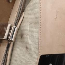 Marni Beige Leather Top Handle Bag