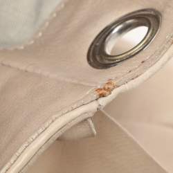 Marni Beige Leather Top Handle Bag