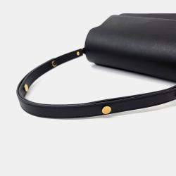 Marni Black Leather Trunk bag