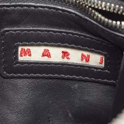 Marni Multicolor Leather Zip Wristlet Pouch