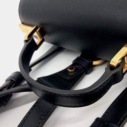 Marni Black Leather Marni trunkaru backpack