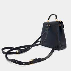 Marni Black Leather Marni trunkaru backpack