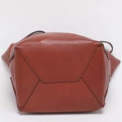 Pre Owned Marni Brown Leather Tote