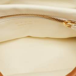 Pre Owned Marni Tan Leather Prisma Shoulder Bag