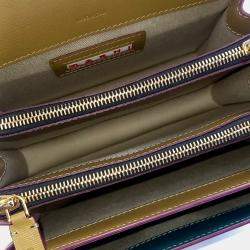 مملوكة مسبقًا Marni Blue/Pink Leather trunk bag