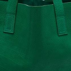 مملوكة مسبقًا Marni Green Leather Vertical Tote