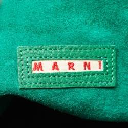 مملوكة مسبقًا Marni Green Leather Vertical Tote