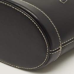 Pre Owned Marni Tropicalia Micro Black Leather Tote