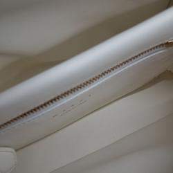 Pre Owned حقيبة مارني حقيبة بريزما الجلدية البنية الكتف الصغيرة