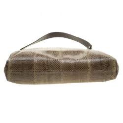 Marni Dark Grey Python Frame Bag