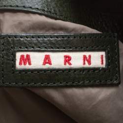 Marni Cream Patent Leather Large New Balloon Hobo