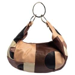 Pre Owned Marni Multicolor Leather Hobo