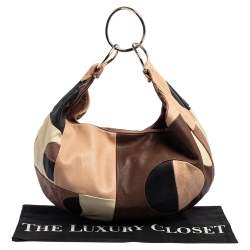 Pre Owned Marni Multicolor Leather Hobo