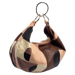 Pre Owned Marni Multicolor Leather Hobo
