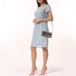 Marni Multicolor Leather Fold Over Pochette Bag