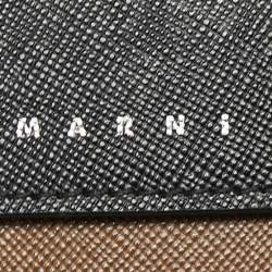 Marni Multicolor Leather Fold Over Pochette Bag