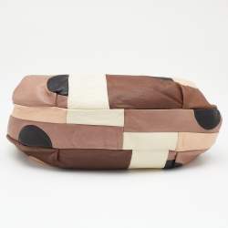 Marni Multicolor Leather Color Block Hobo