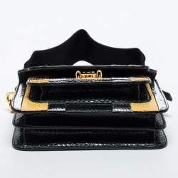 Marni Multicolor Python Trunk Crossbody Bag