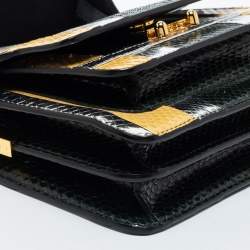 Marni Multicolor Python Trunk Crossbody Bag