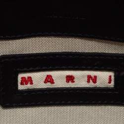 Marni Multicolor Python Trunk Crossbody Bag