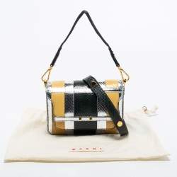 Marni Multicolor Python Trunk Crossbody Bag