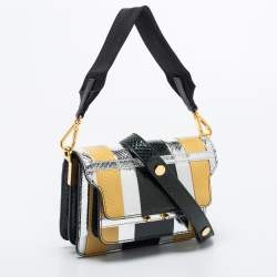 Marni Multicolor Python Trunk Crossbody Bag