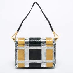 Marni Multicolor Python Trunk Crossbody Bag