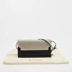 Marni Tricolor Leather Flap Crossbody Bag