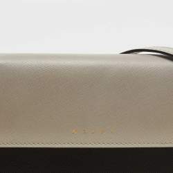Marni Tricolor Leather Flap Crossbody Bag