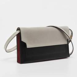 Marni Tricolor Leather Flap Crossbody Bag