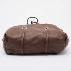 Pre Owned Marni Brown Leather Tote