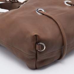 Pre Owned Marni Brown Leather Tote
